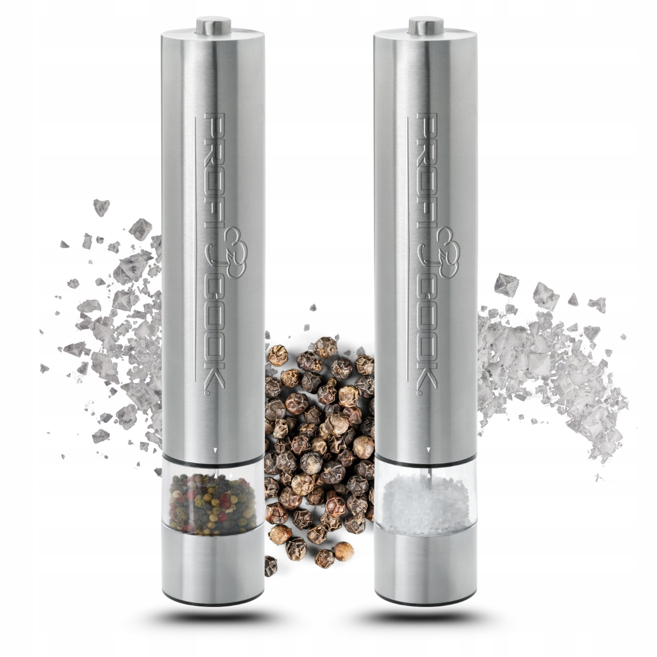 Elektryczny Młynek Do Pieprzu I Soli Zestaw Profi