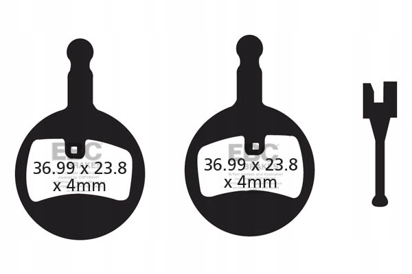 Klocki rowerowe Ebc (spiekane) Avid BB5 CFA439HH