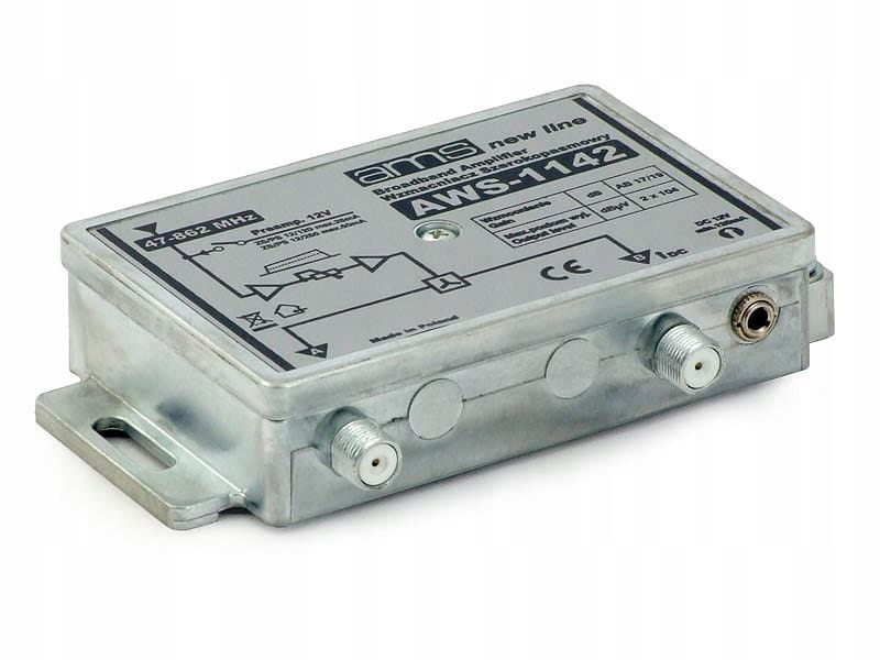 AWS1142 Vnitřní zesilovač 1 w -2wy zásuvky