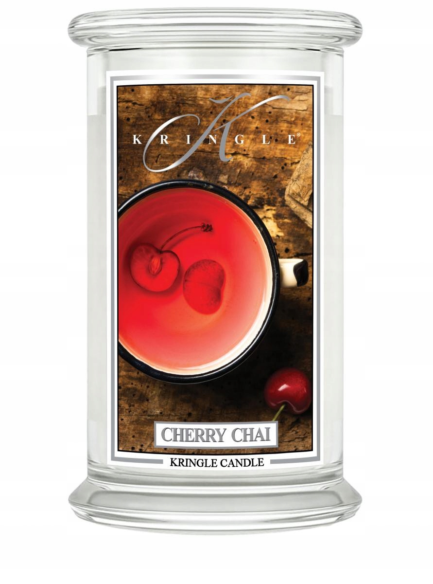 Velká svíčka Cherry Chai Kringle Candle