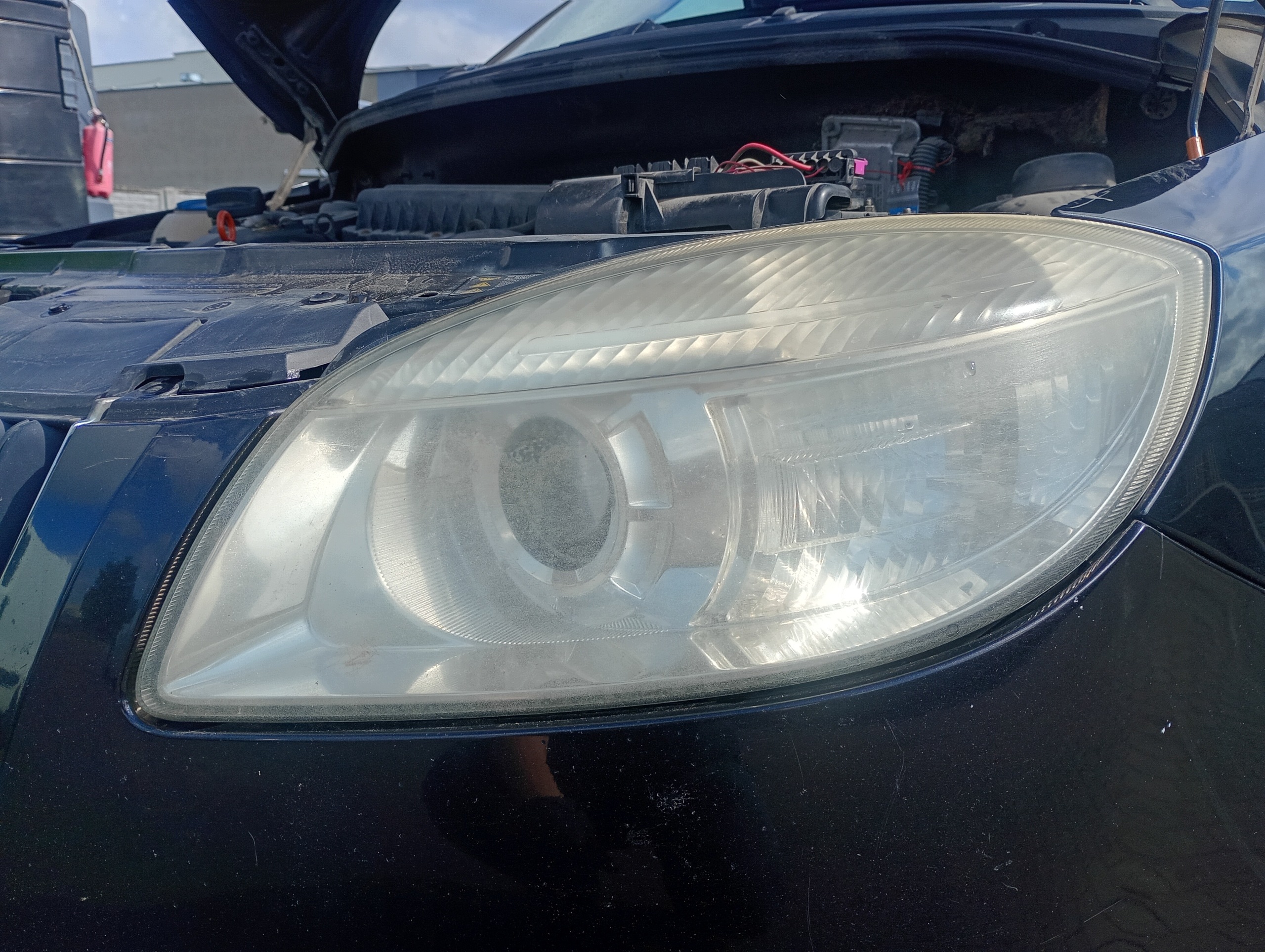 REFLEKTOR left light left front front lens Skoda Roomster FL 06-15