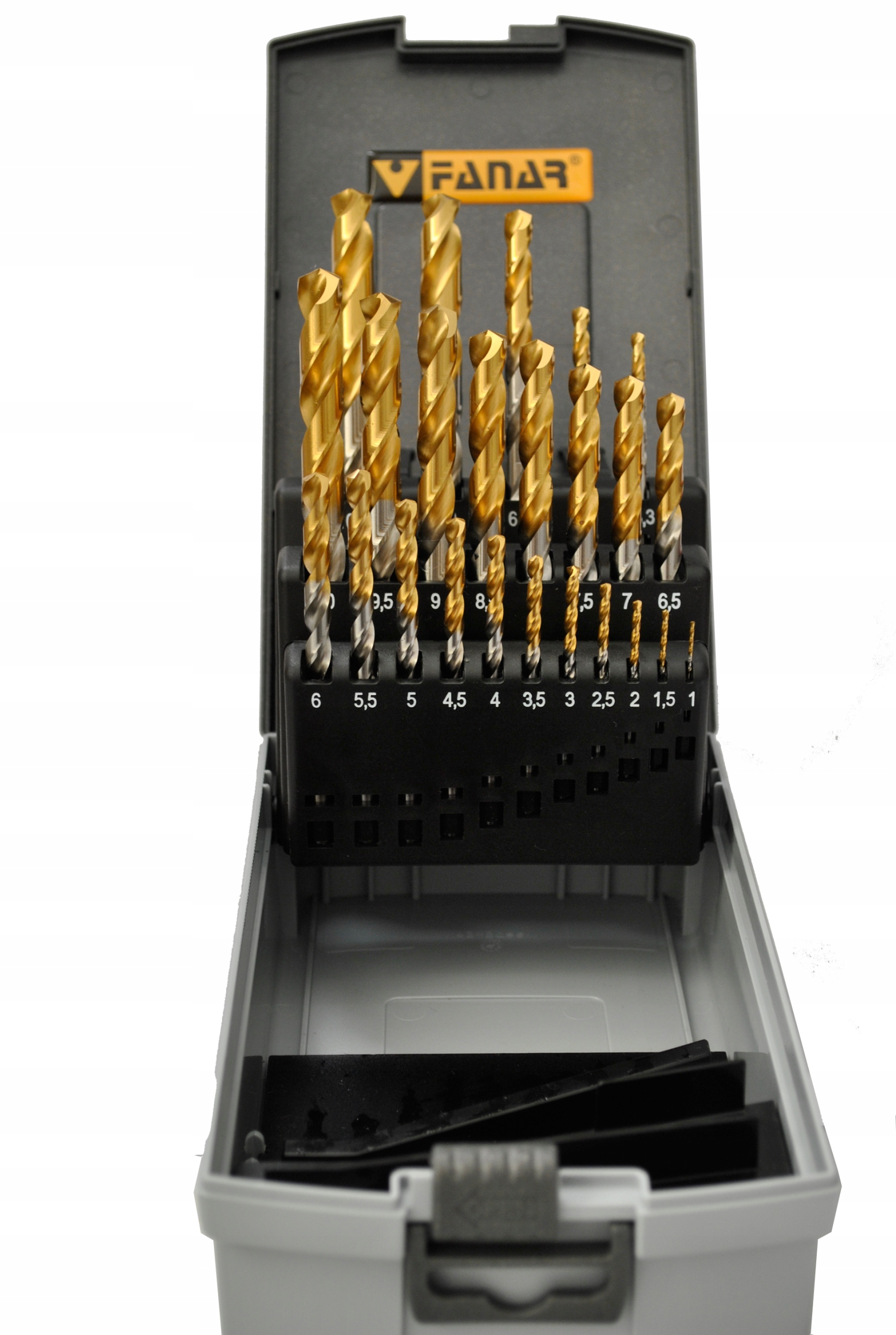 

Wiertła Metal Inox TiN Hsse CZW24 Fanar Zestaw
