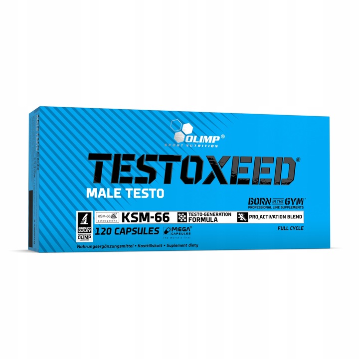 Olimp Testoxeed Testosteron Ashwagandha Zinek Adaptogeny Potenciál Sex Tchán