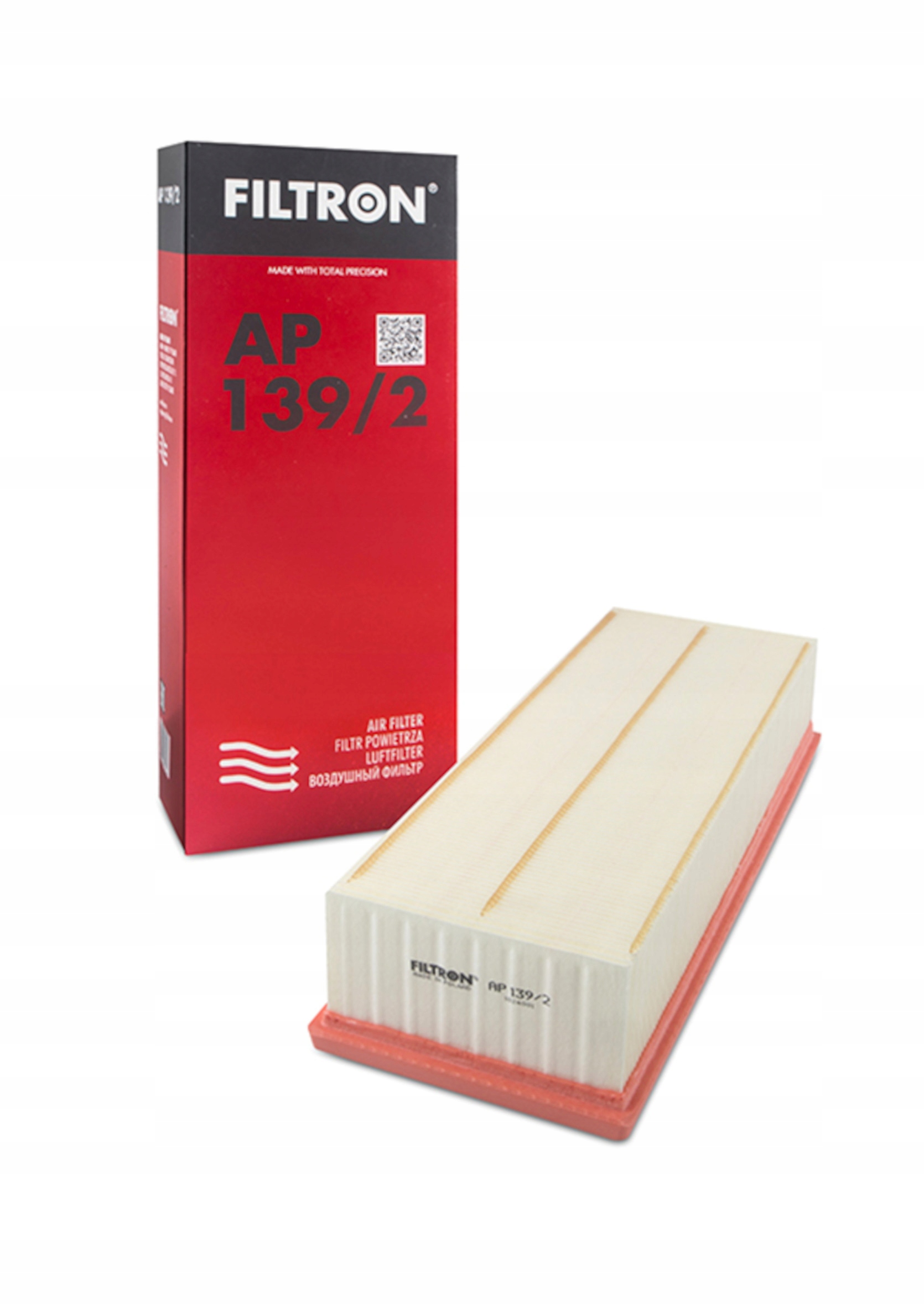 

Filtr Powietrza AP139/2 Do Audi Seat Skoda Vw
