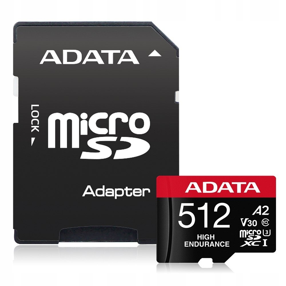 Adata MicroSDXC 512 Gb Class 10 UHS-I/U3 A2 V30
