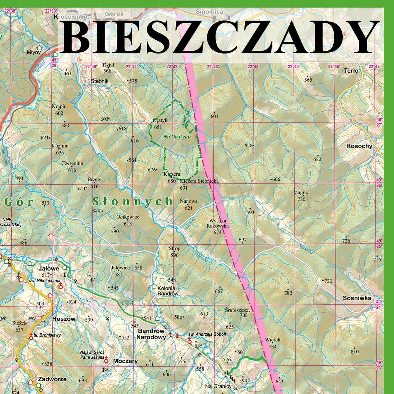 PUZZLE 1000 MAPA BIESZCZADY SZLAKI SZCZYTY TURYSTYCZNA AKTUALNA ARTGLOB Płeć chłopcy