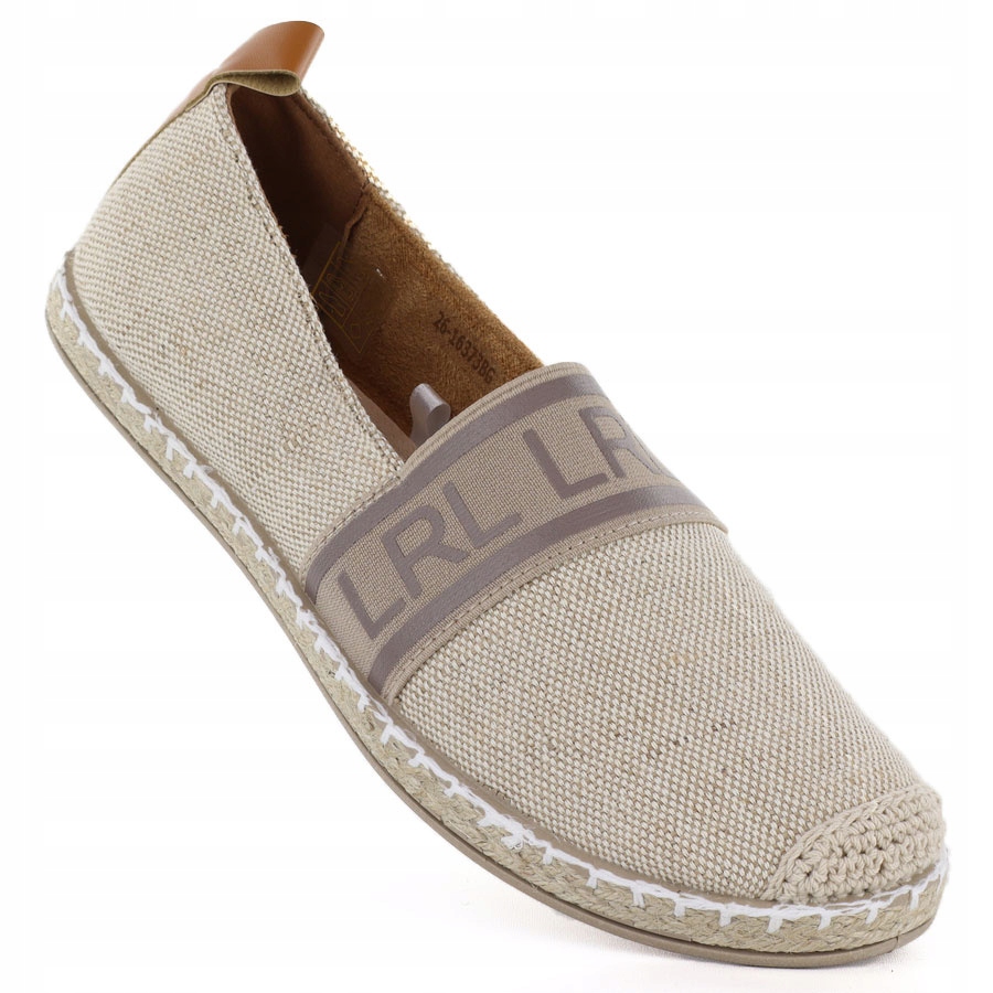Dámské polobotky espadrilky béžové Potocki PY16373 37