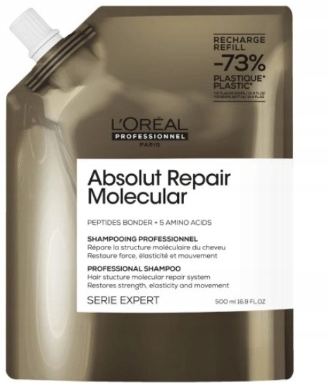 L'Oral Loreal Absolut Repair Molecular Šampon pro poškozené vlasy, balení obsahuje
