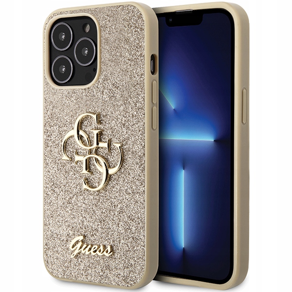 Guess GUHCP13XHG4SGD iPhone 13 Pro Max 6,7" zlatý/zlatý pevný obal Glitter Scr