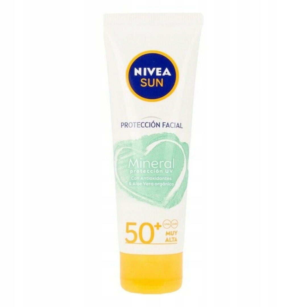 Sluneční krém Sun Facial Mineral Nivea 85692 Spf 50 50 ml 50 ml