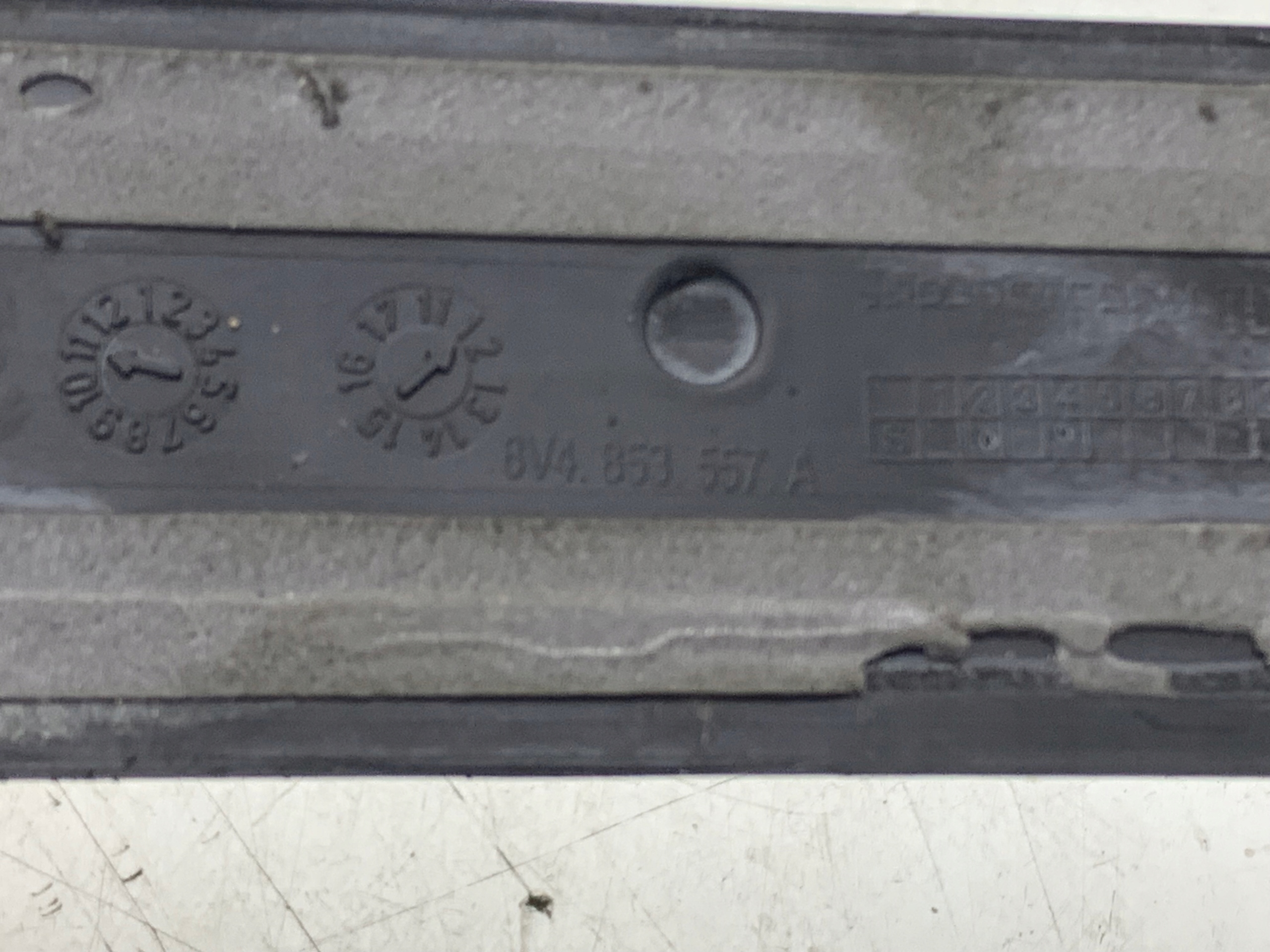 moulding cap threshold mouldings KOMPLET S-LINE AUDI A3 8V HB 13-20