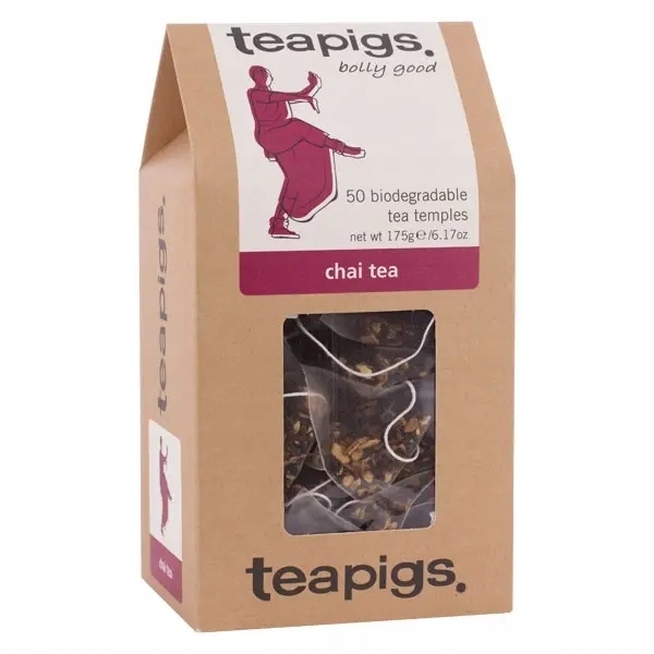 Teapigs Chai Tea czarna herbata 50 piramidek