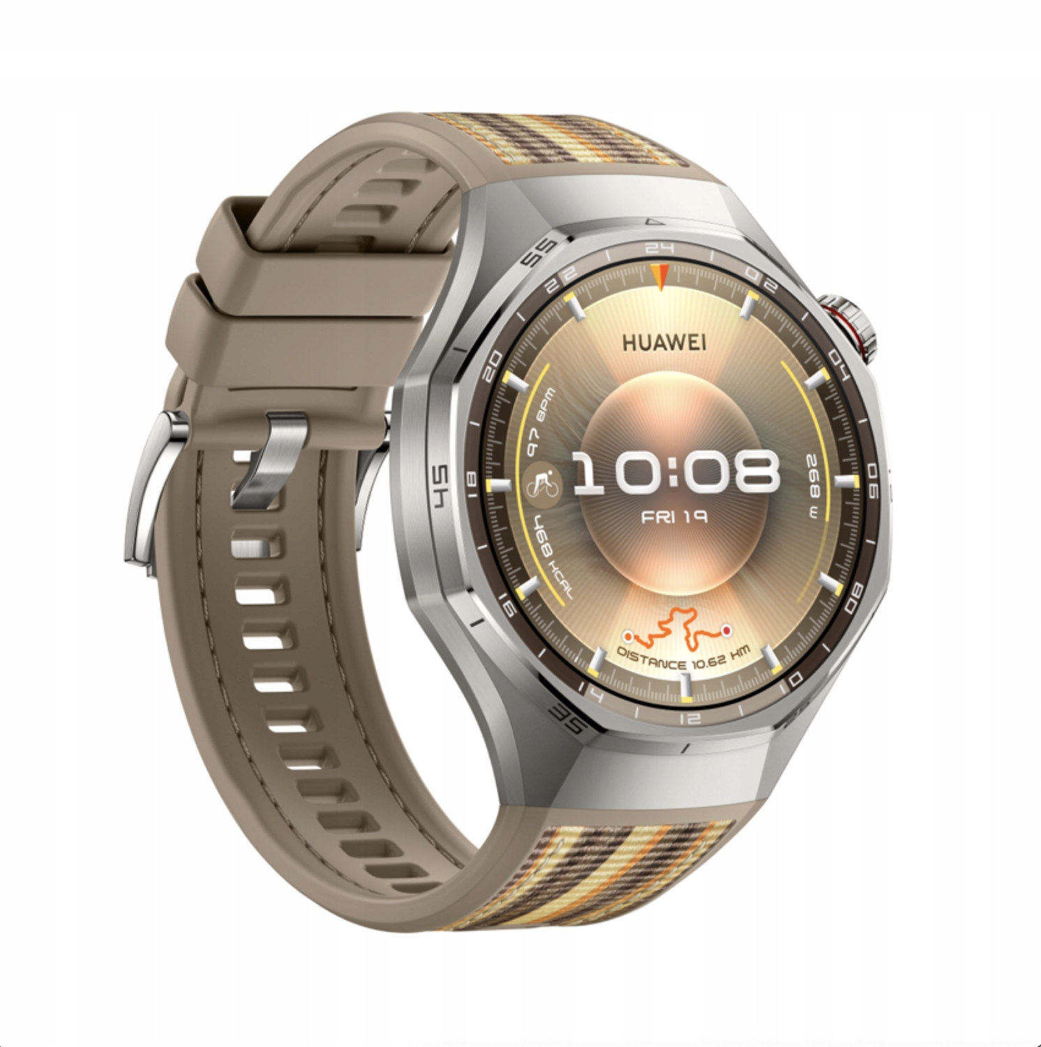 Huawei Gt 6 Pro Active 46mm Brązowy Smartwatch