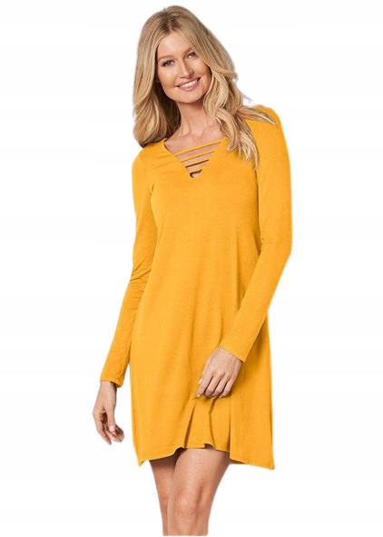 Dámské šaty s dlouhým rukávem S