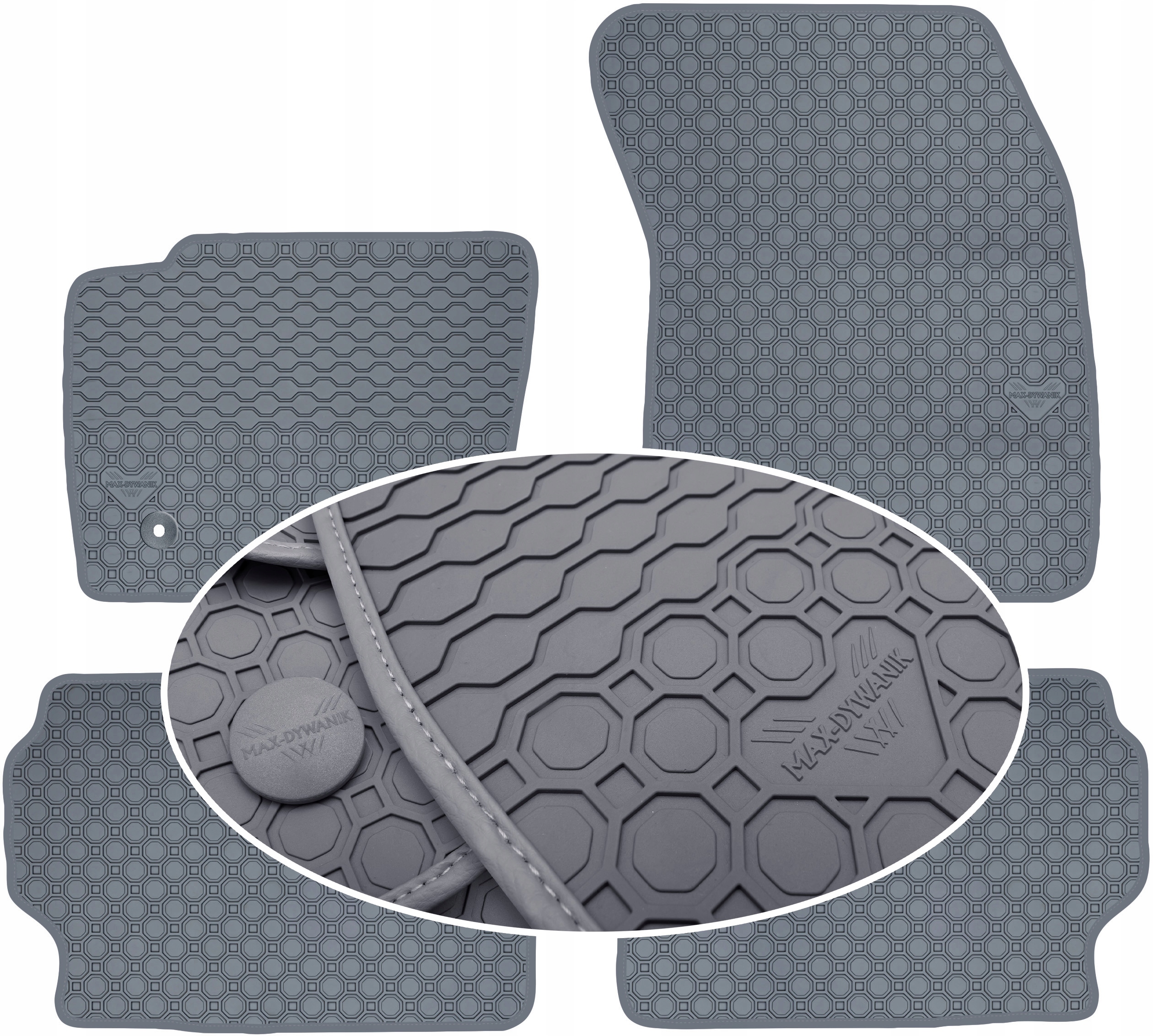 Ford Mondeo MK5 2015 Koberce Šedé