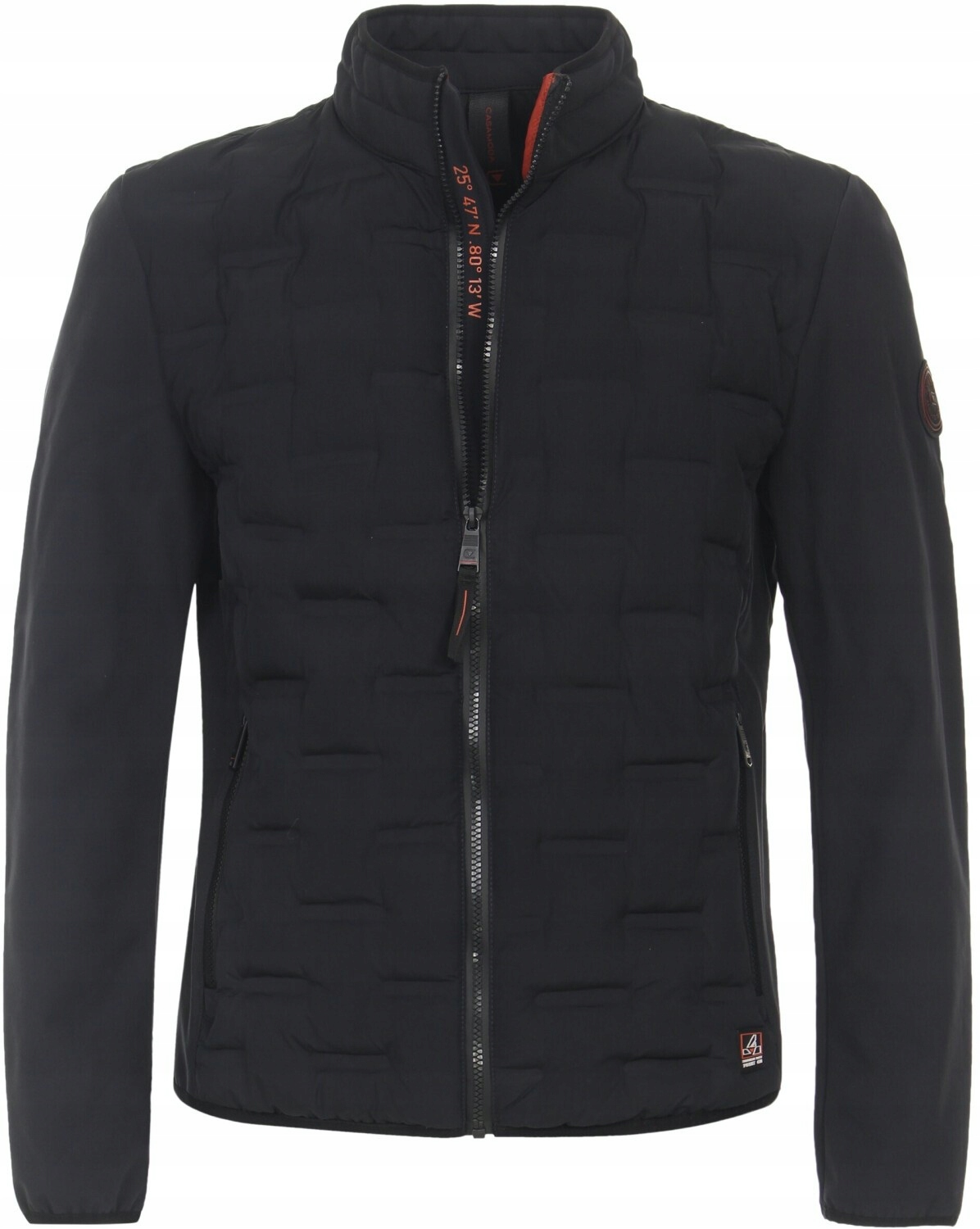 Casa Moda Softshellová Bunda Nadměrné Velikosti, Modrá, 3XL