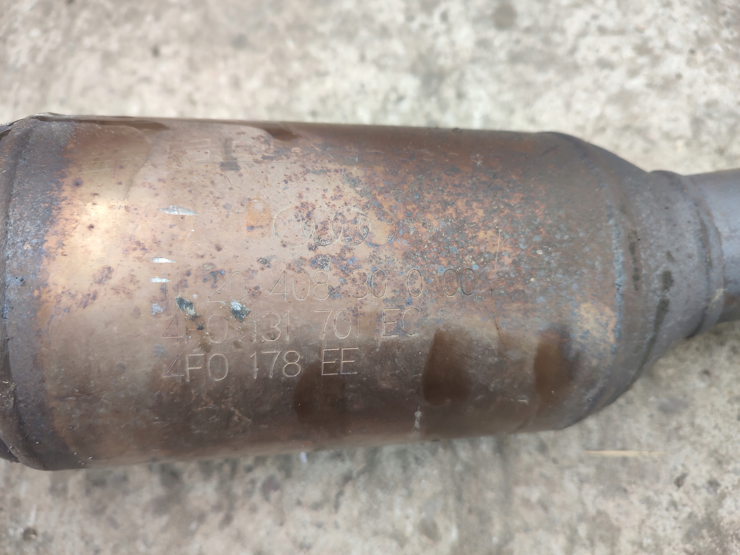 catalyst AUDI A6 C6 3.0 TFSI 4F0131701EC 4F0178EE