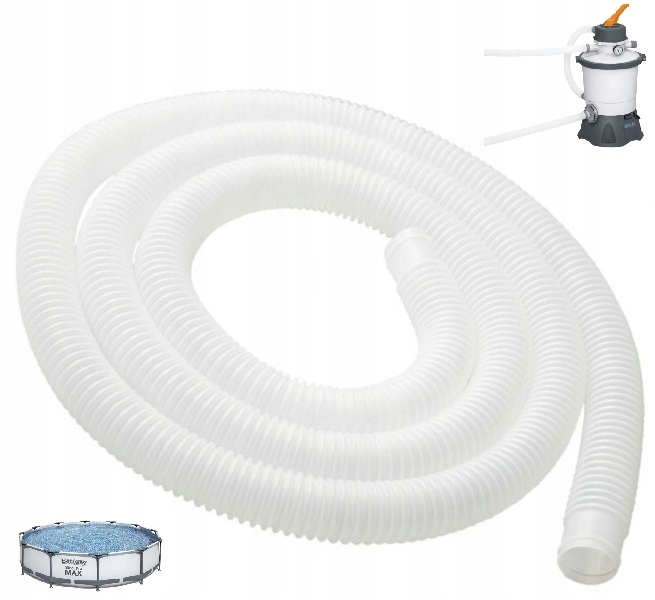 Hadice Trubka Trubka 3M Pro Bazénové Čerpadlo 32mm Bestway flexibilní vodní potrubí