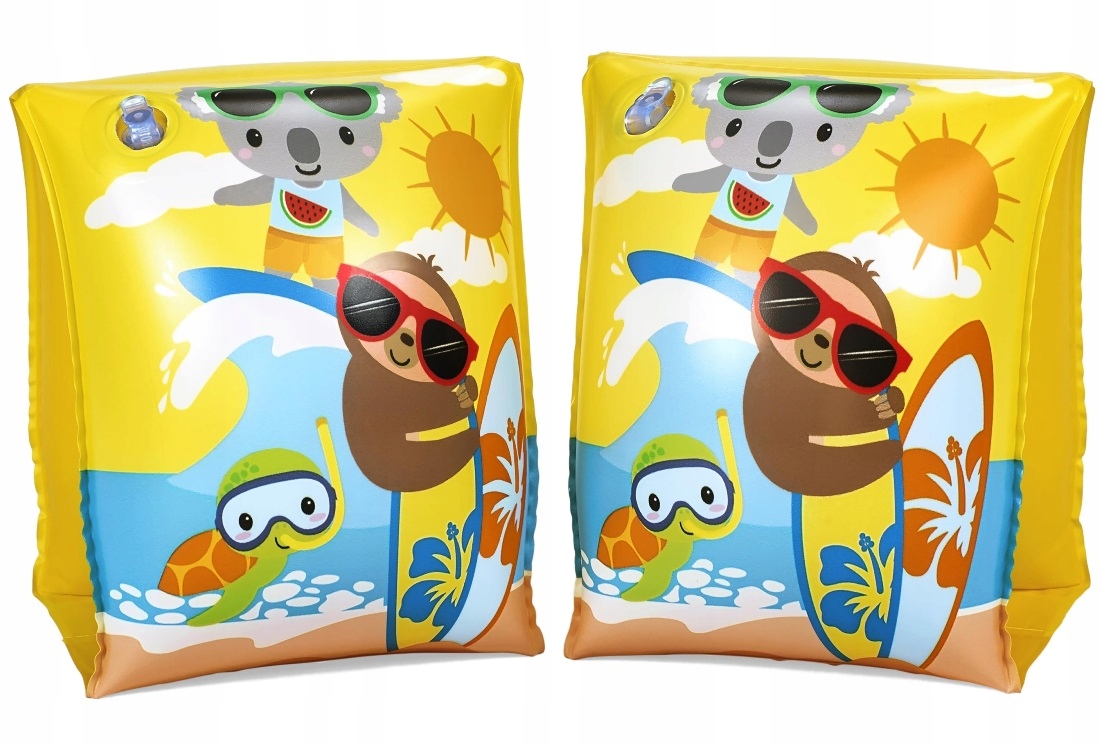 Rękawki Summer Surf Żółte 23x15cm Bestway 32042