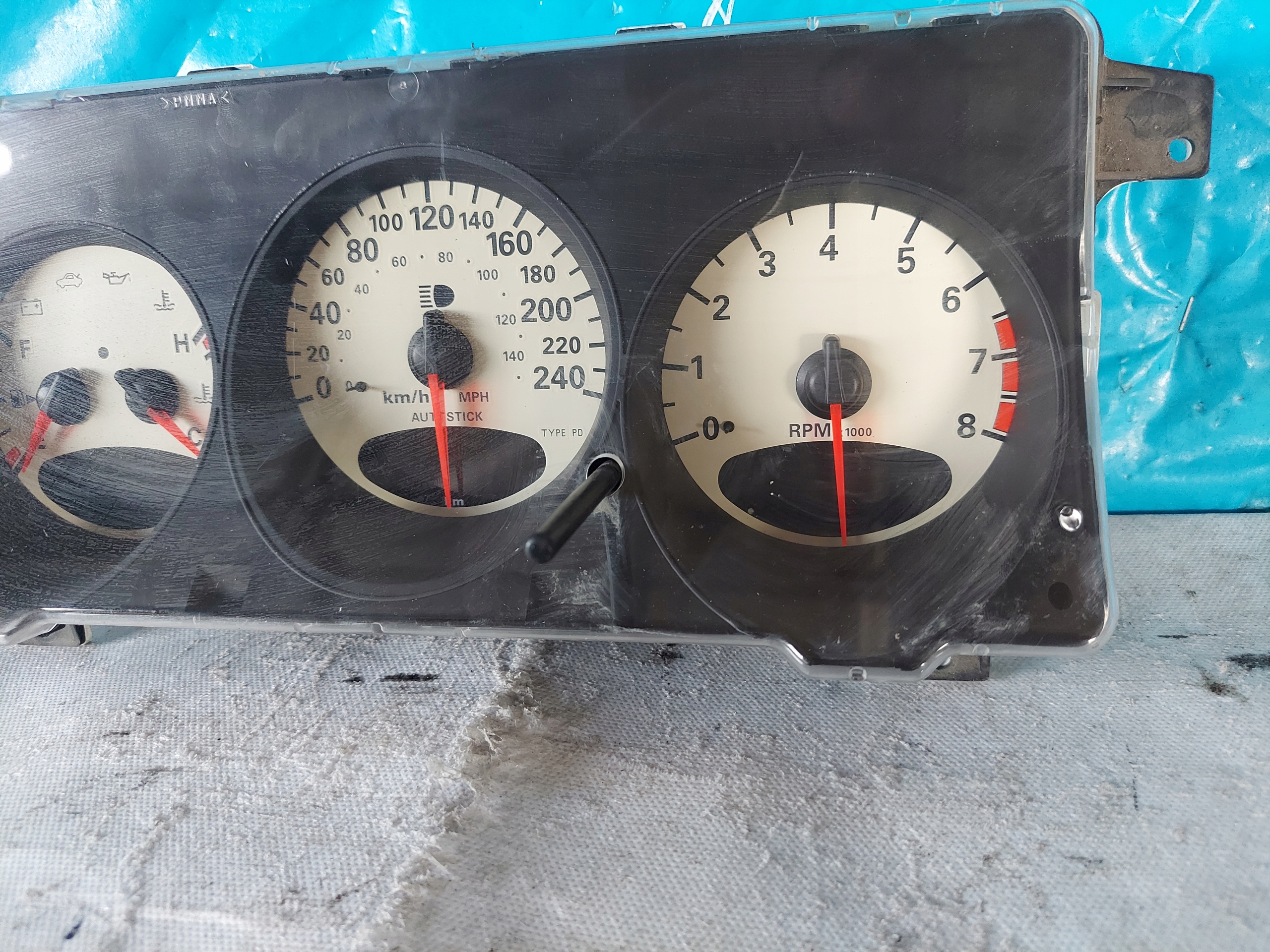 dials clock PT CRUISER 2.0 B 04671814AH