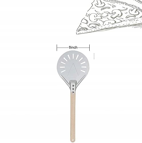 Lopata na chleba pizza Dřevěná Dlouhá Rukojeť profesionální a lehká