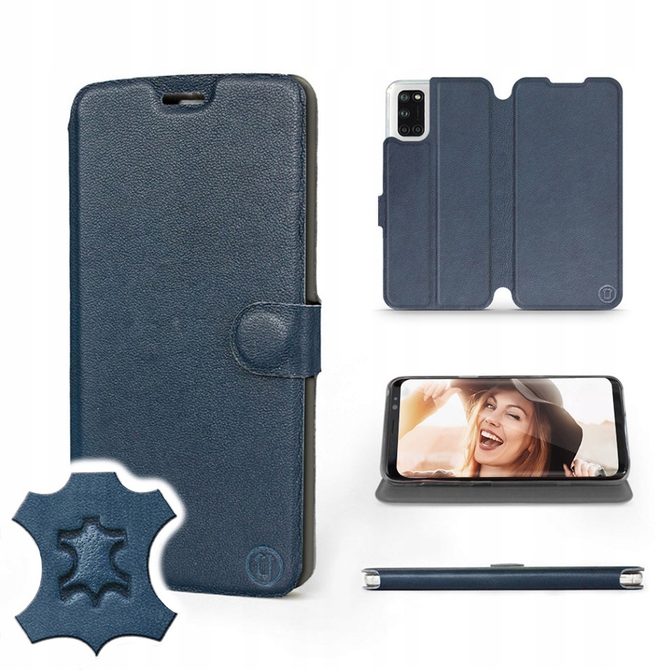 

Etui Mobiwear do Oppo A52 - Blue Leather