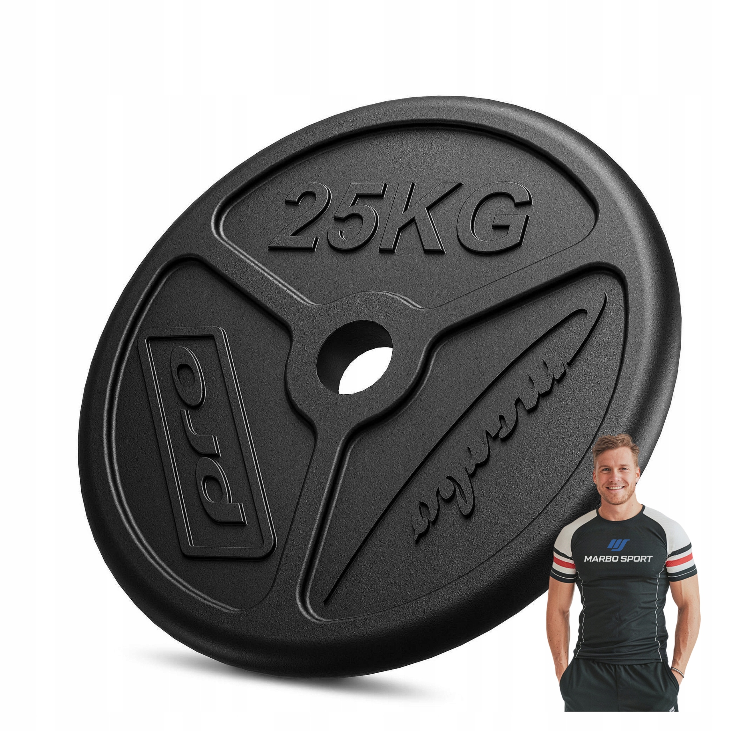 Marbo Závaží Litinovým Olympem 25 Kg MW-O25-OLI
