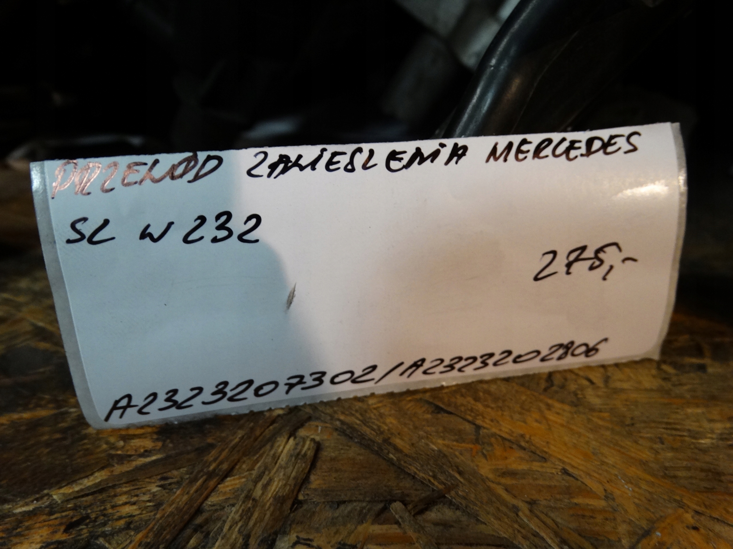 IDEALNY PRIJENOS AMORTIZERA MERCEDES SL W232 1