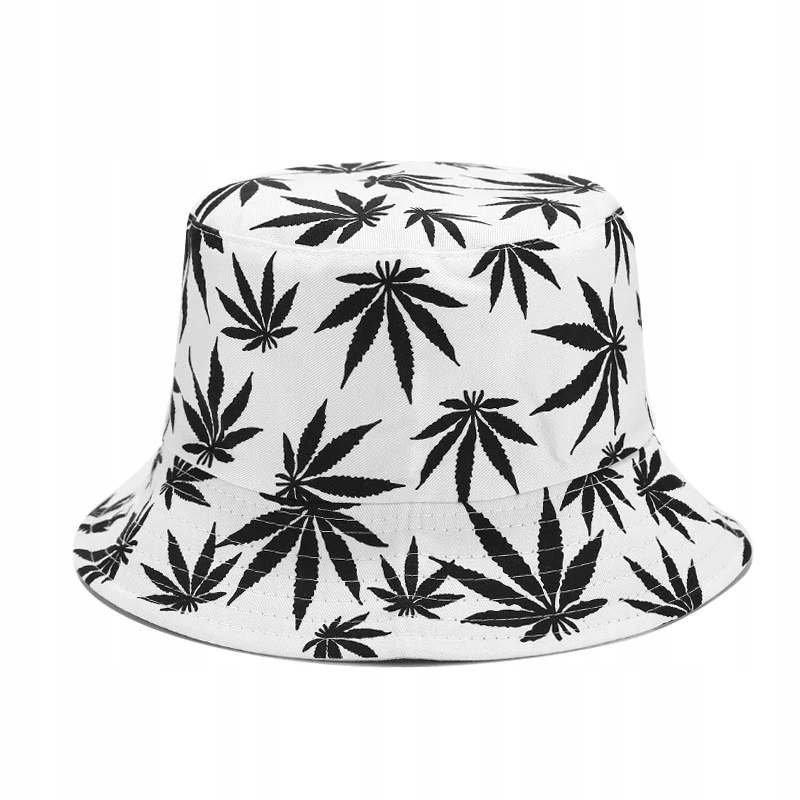 

A11 Kapelusz rybacki Bucket Hat - liście Marihuany