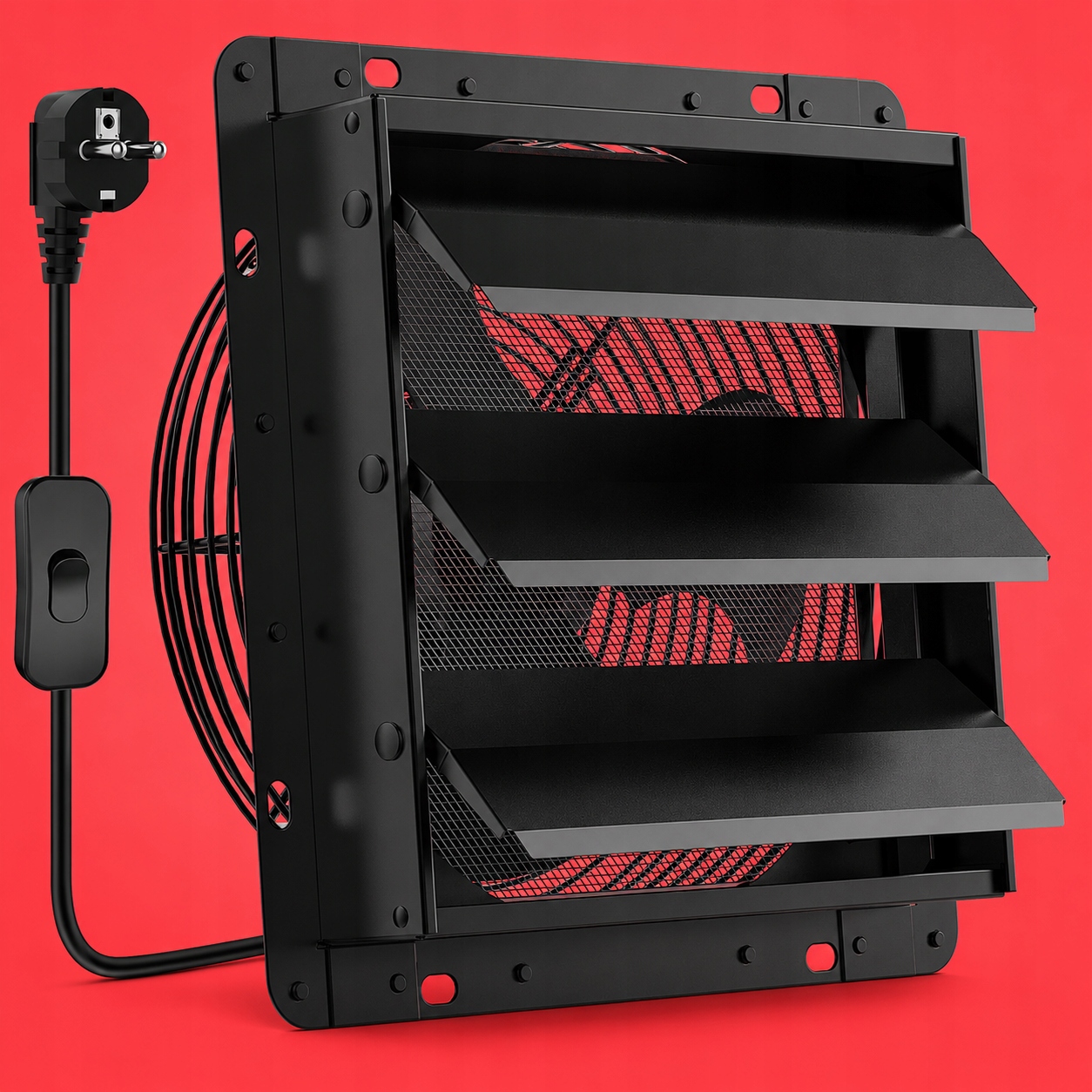 Hg Power Priemyselný odsávací ventilátor 250 mm 1100 m3/h 42 W