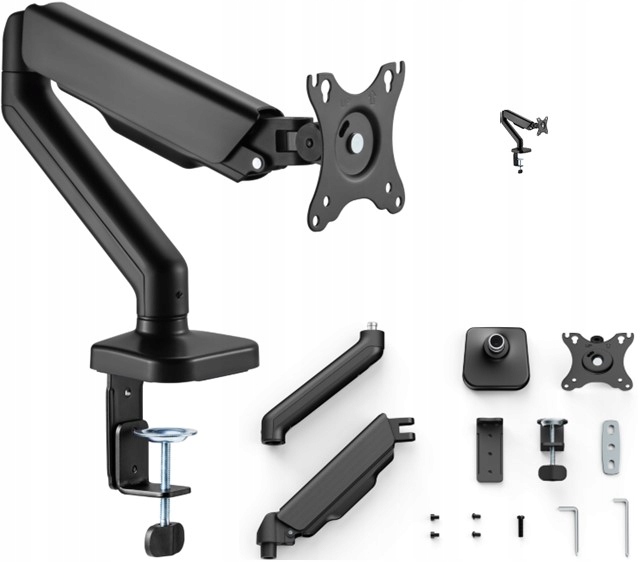 Nastavitelný držák stojanu na rameno monitoru k psacímu stolu na monitor Lg 32UN88A-W