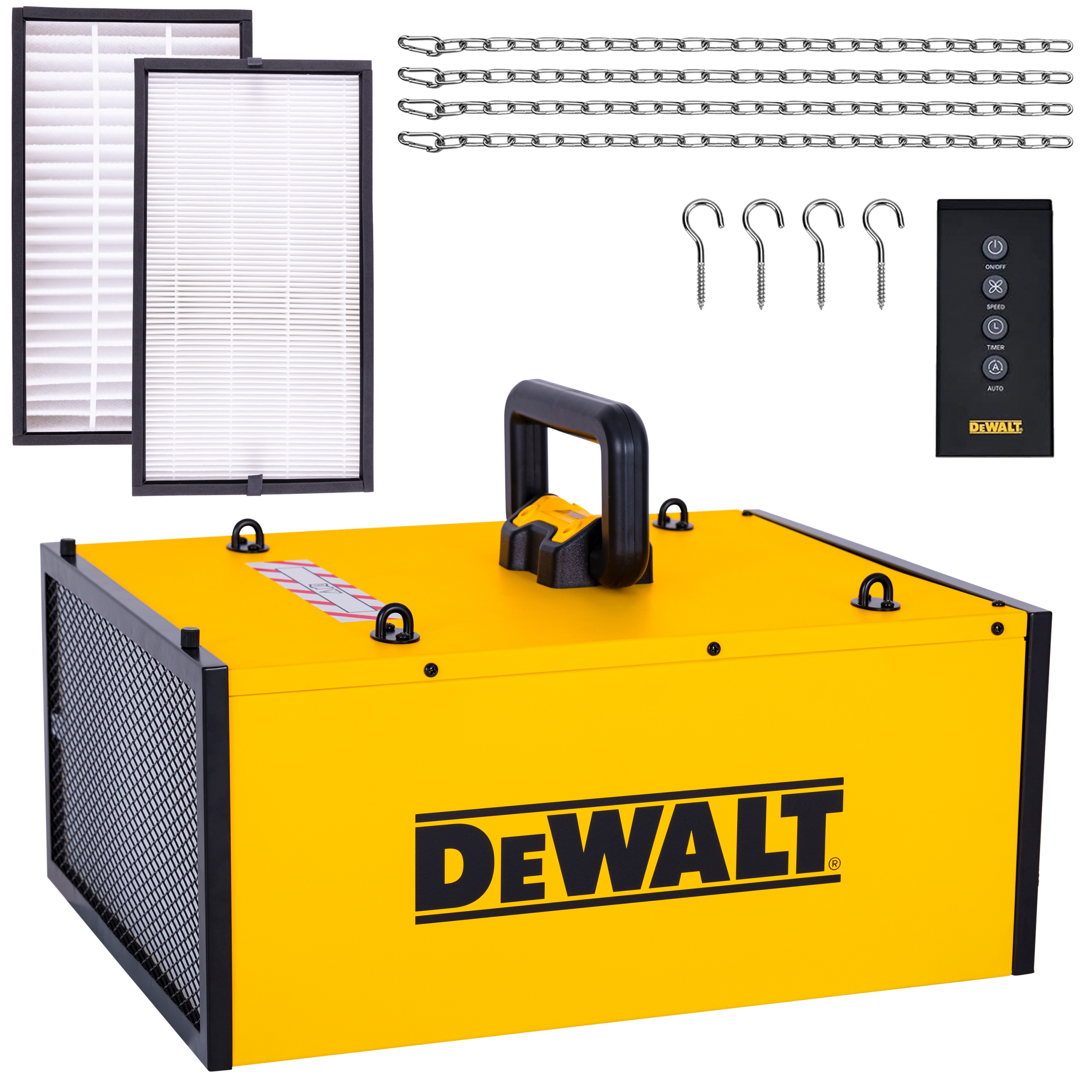 Dewalt Oczyszczacz Powietrza Warsztatowy DWXAF201 Hepa H11 Do 55 m² Pilot