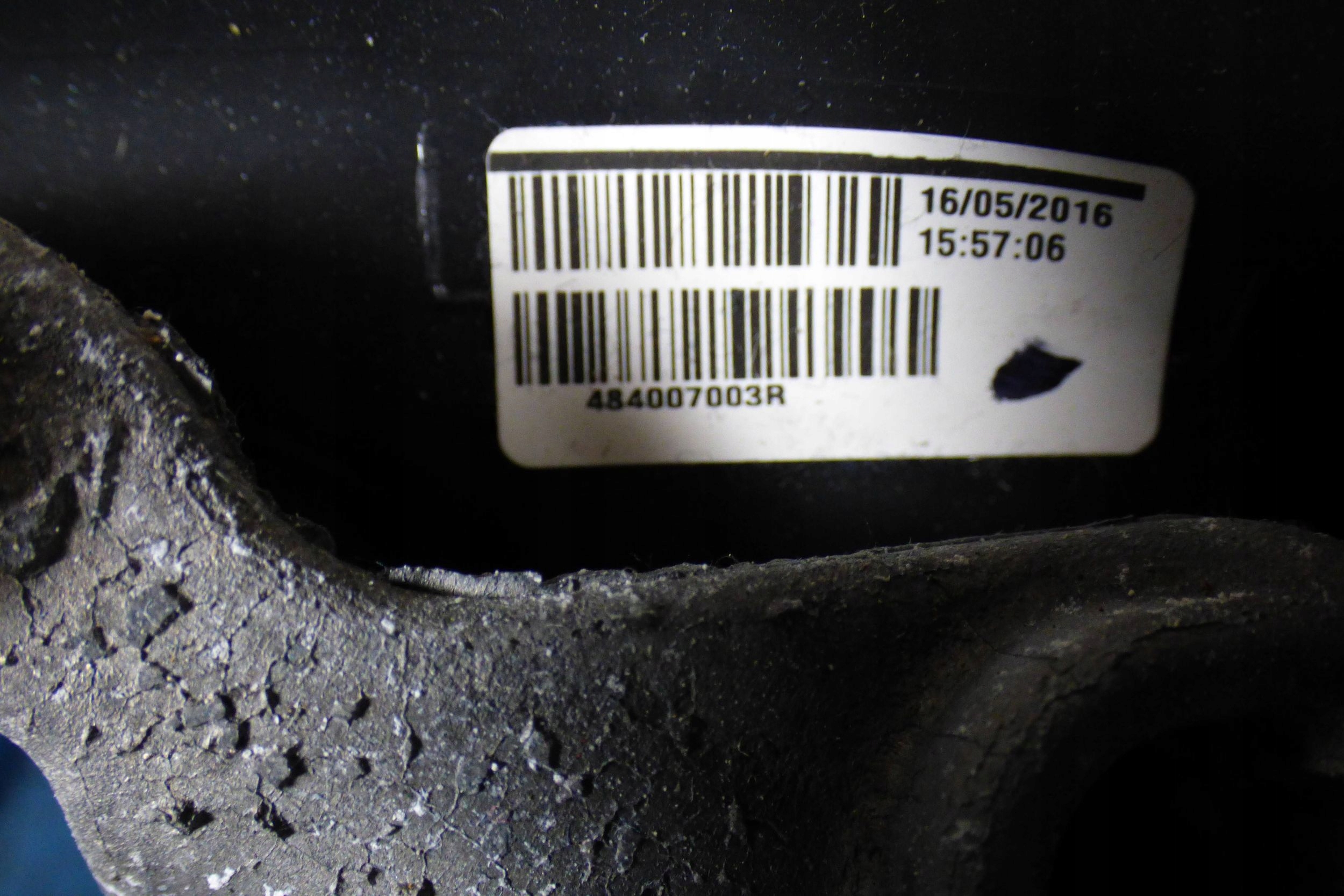Renault Clio IV lenkrad Leder 484007003R