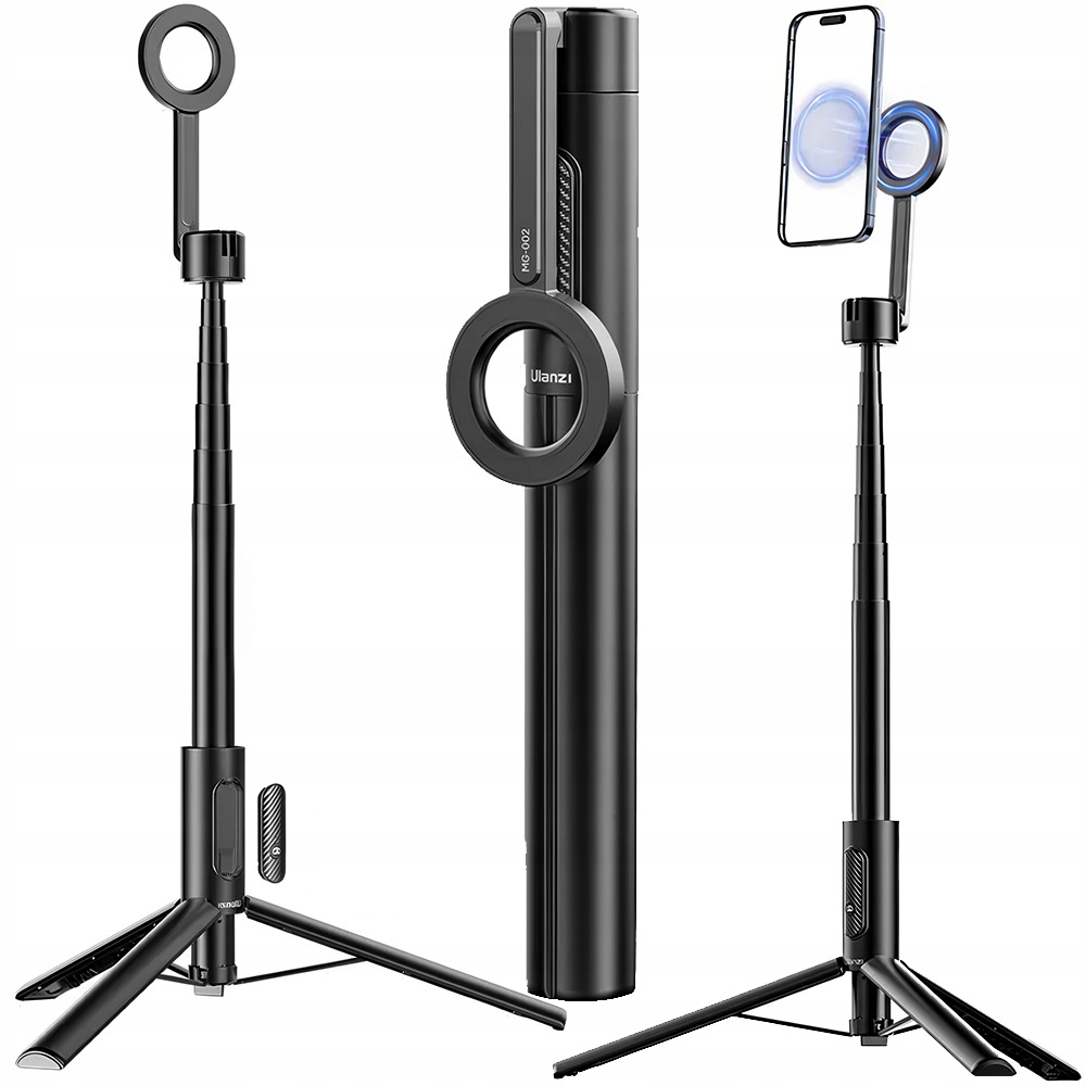 Selfie Stick Statyw Z Pilotem Bluetooth I MagSafe MG-002 Ulanzi