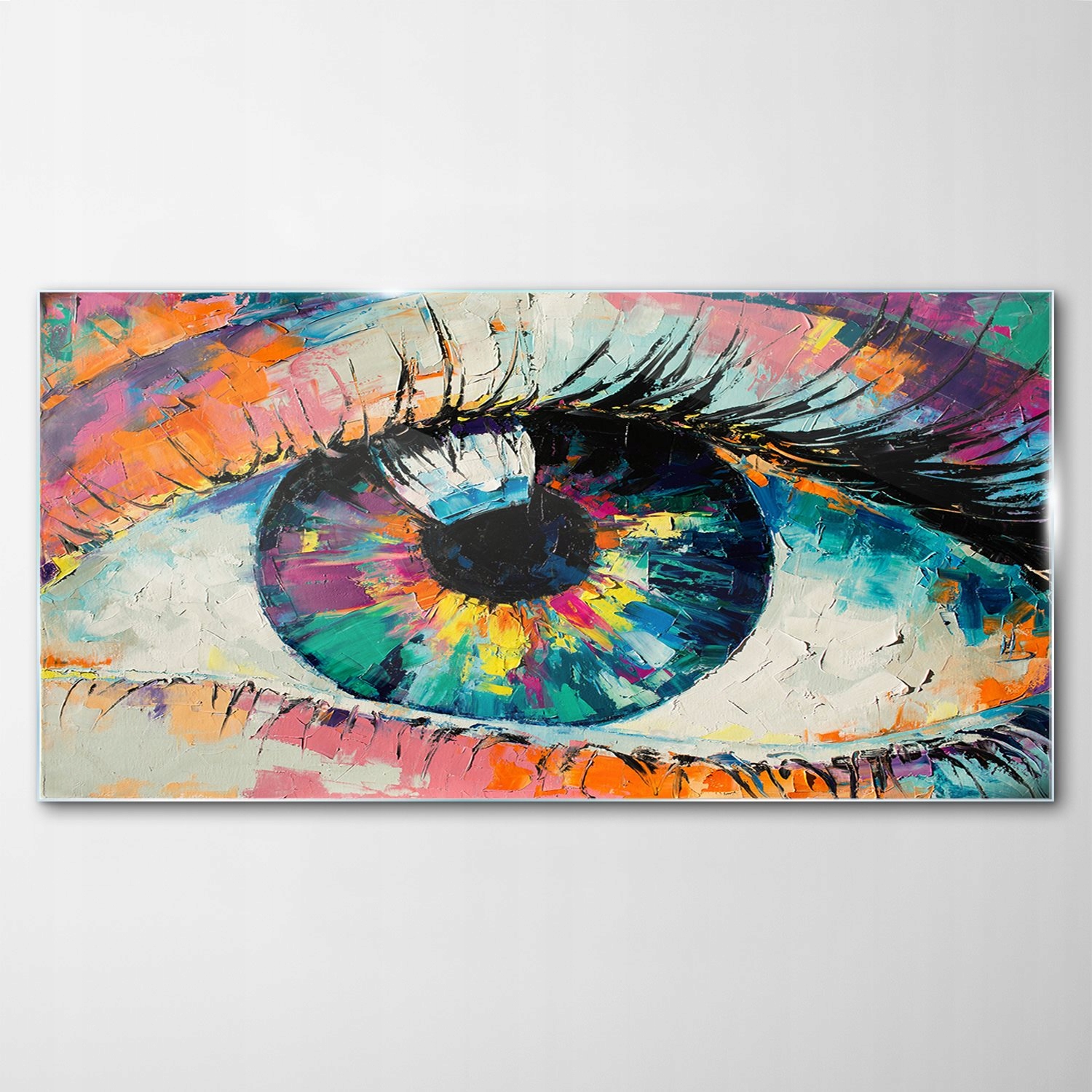 

Obraz na Szkle Dekor Abstrakcja Ludzkie Oko 120x60