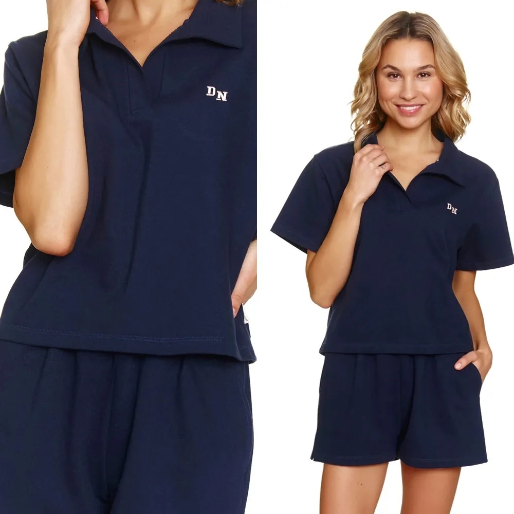Dámské pyžamo Doctor Nap 7215 XL 42 Tmavě modrá