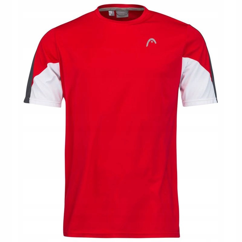 KOSZULKA CHŁOPIĘCA HEAD CLUB TECH T-SHIRT BOY 2022 RED 140