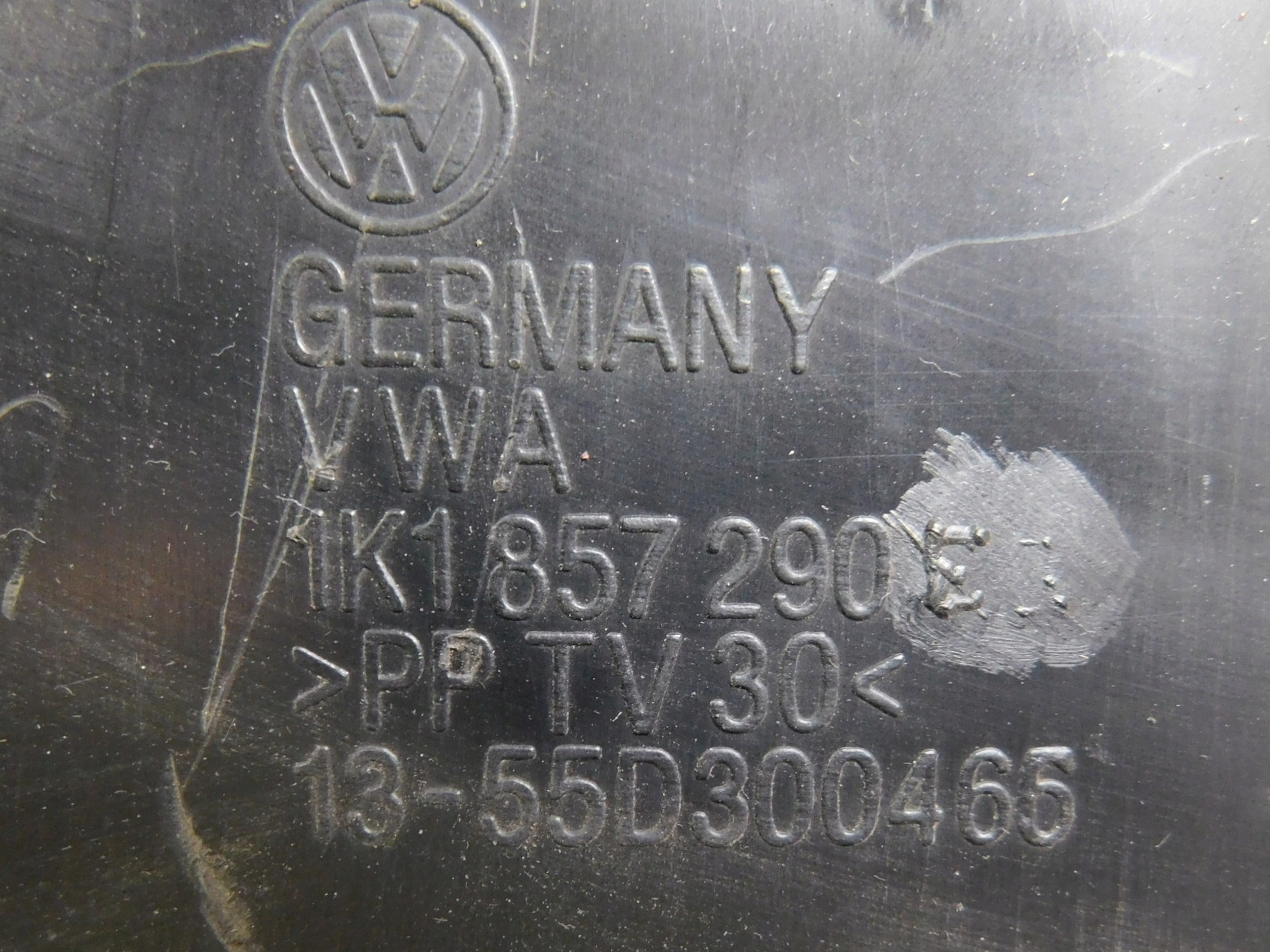 бардачок пассажира - vw GOLF VI 08-12 европа