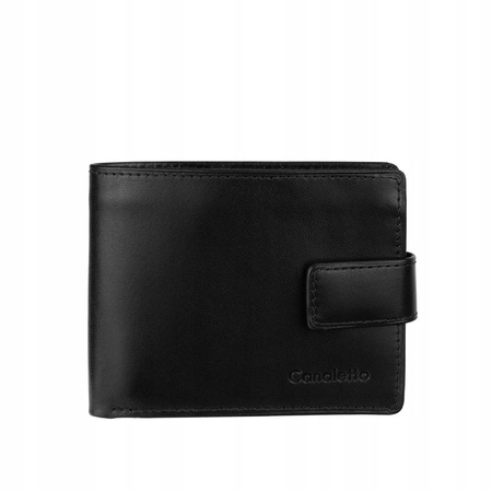 Canaletto pánská peněženka z přírodní kůže se zapínáním