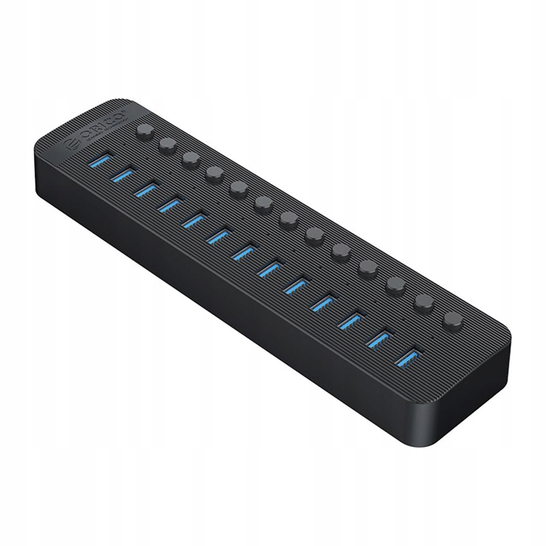 Hub CT2U3-13AB s vypínači 13x Usb-a černý Orico