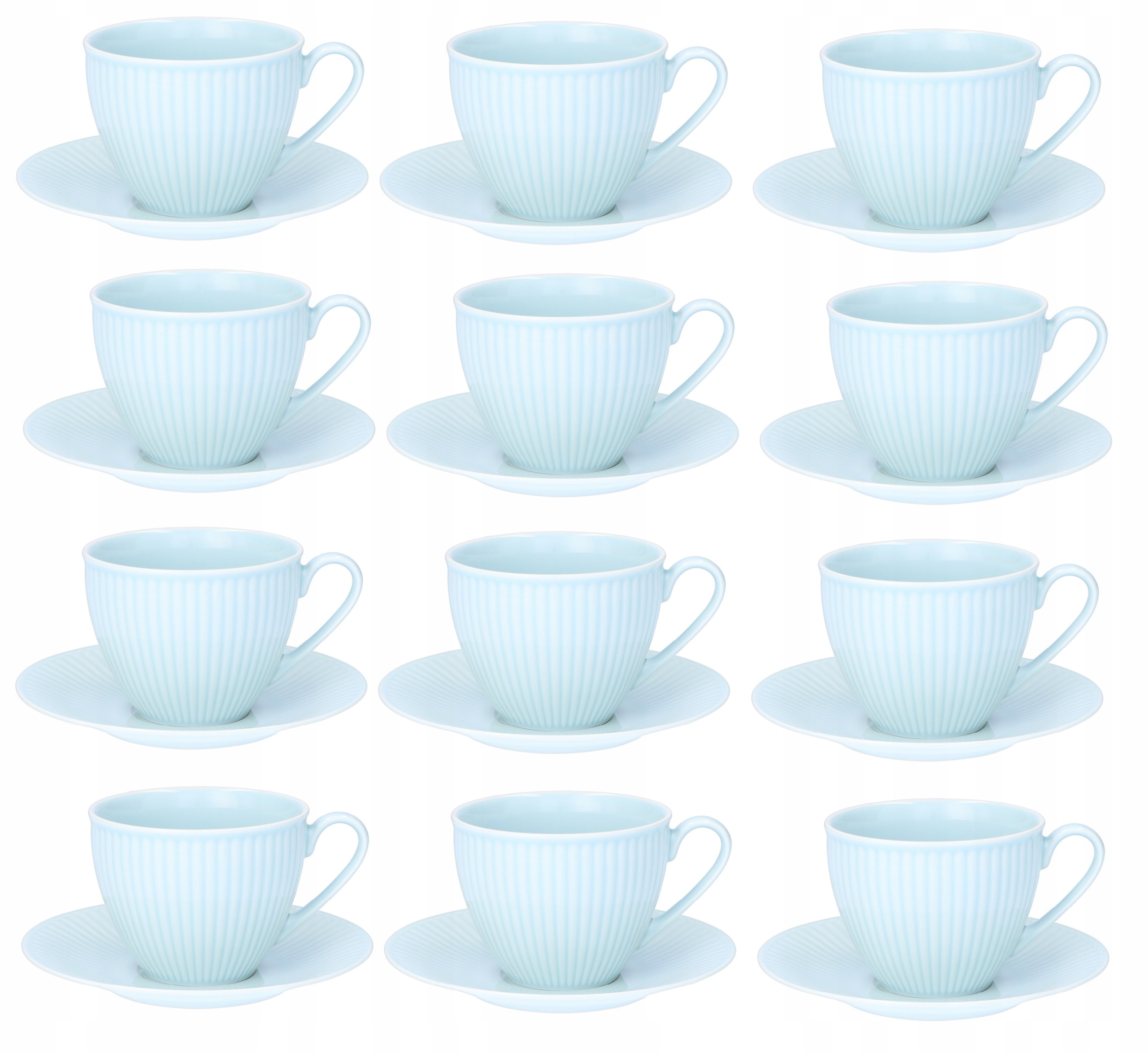 CHODZIEŻ DALIA GL02 POEZJA NIEBIESKA 12 x FILIŻANKA 320 ml + SPODKI