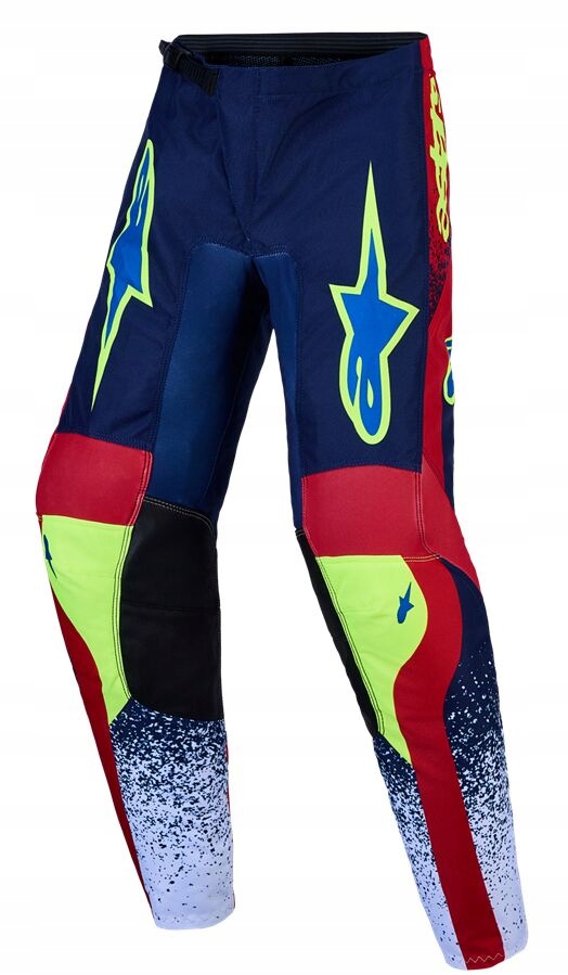 Detské Nohavice Na Cross Alpinestars Yth Fluid Drag Bl/nv/gd/wh (28)