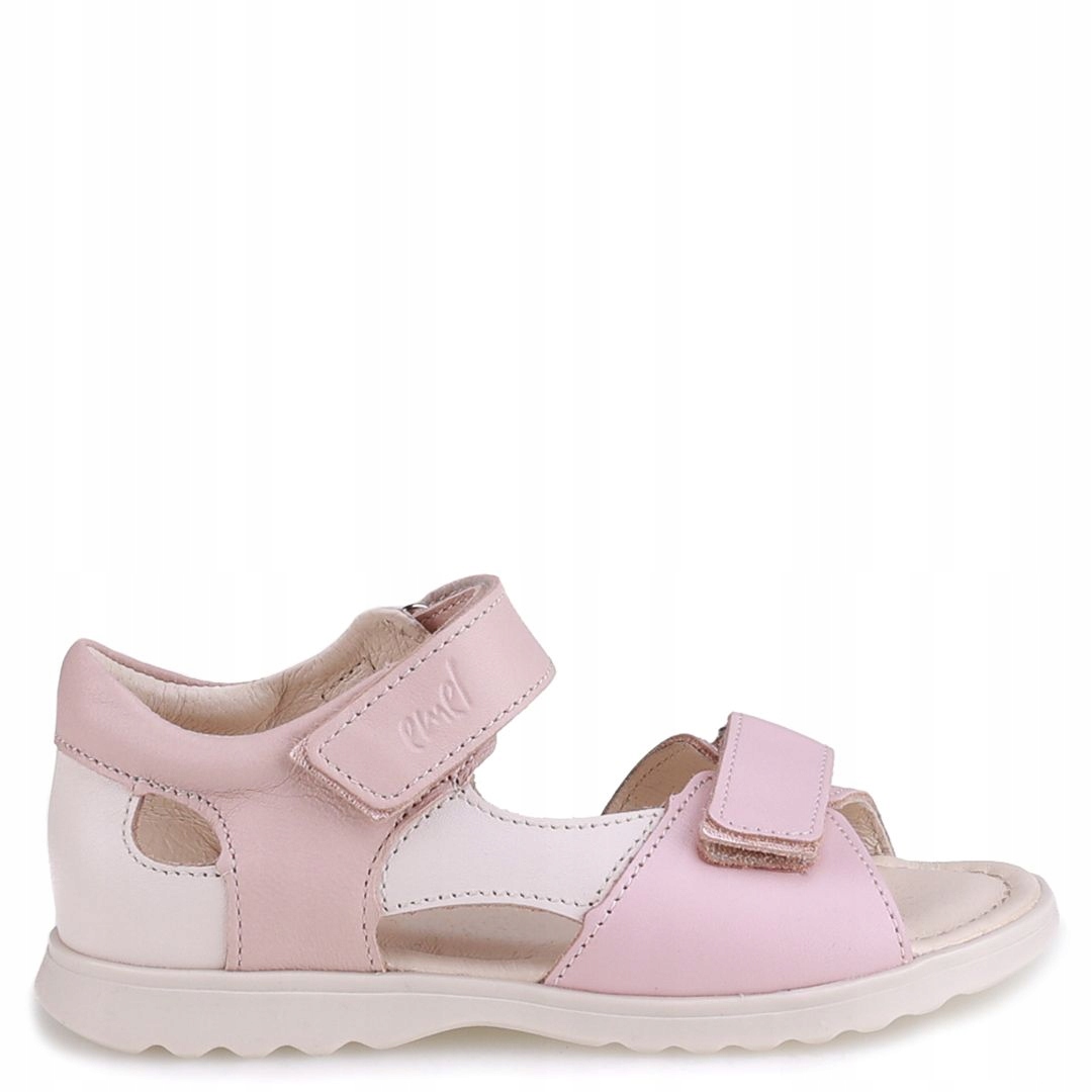 Emel E2767A-18 sandały dziecięce skórzane i buty na rzepy 27