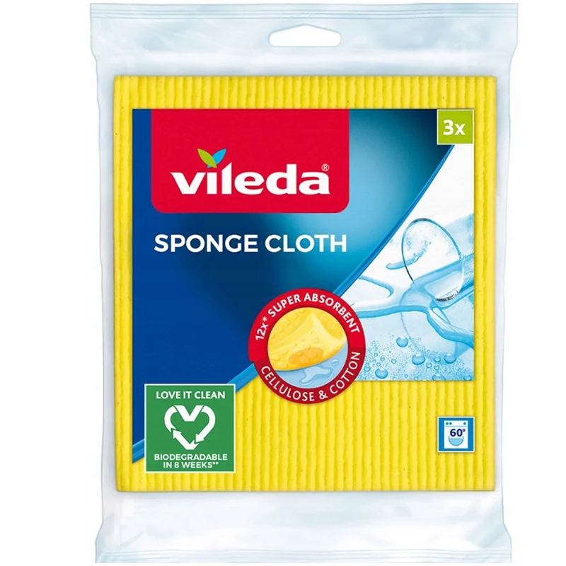 

Vileda Ścierka pucerka gąbkowa 2+1