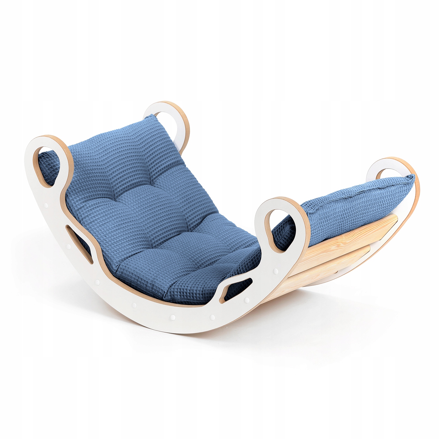 Bujak Montessori dla dzieci z poduszką roz. M - Biały Wiek dziecka 9 m +