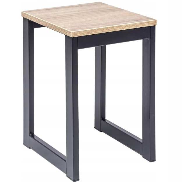 

Solidny Taboret metalowy loft 45 stołek, hoker