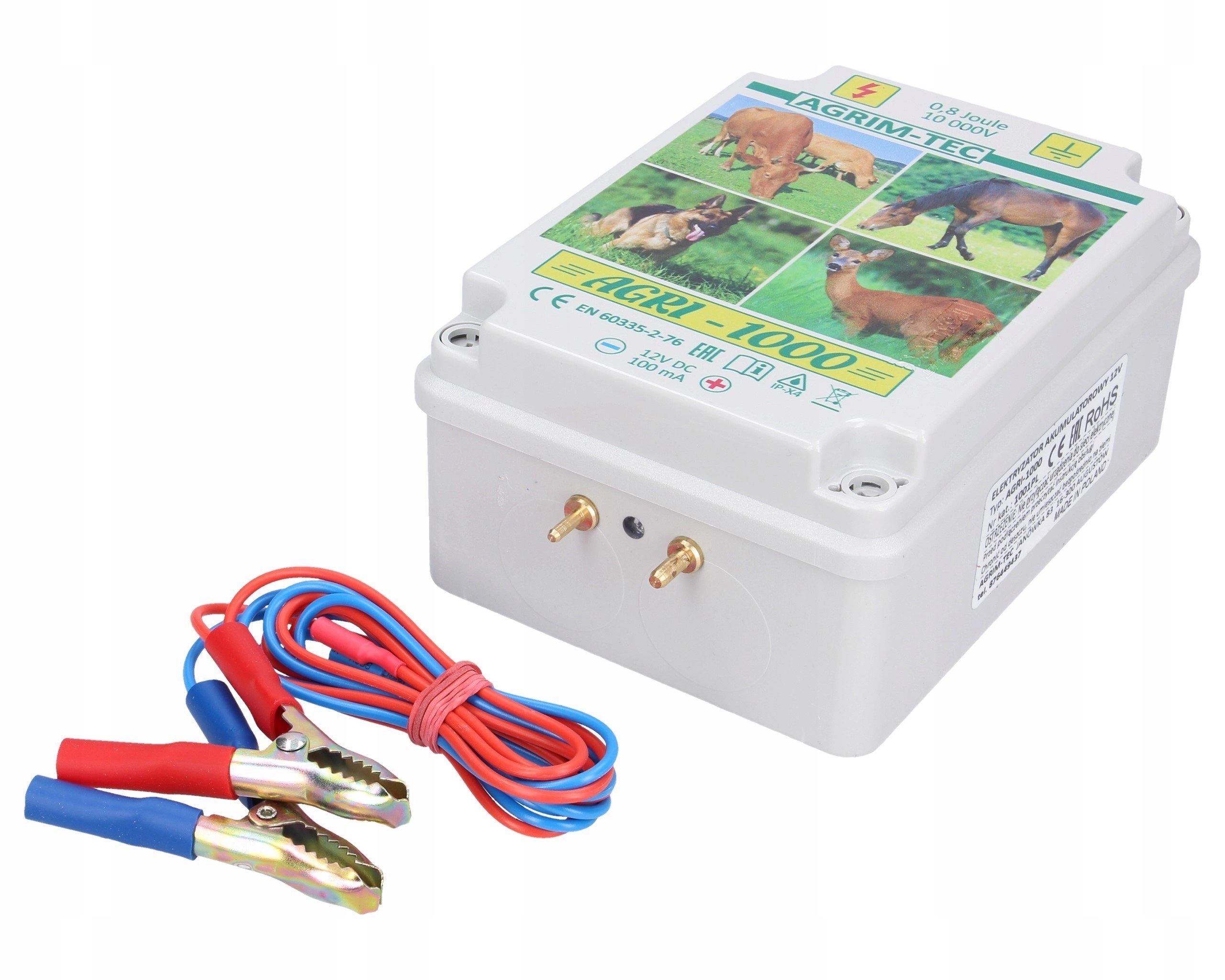 Akumulátorový elektrizátor 12V AGRI-1000