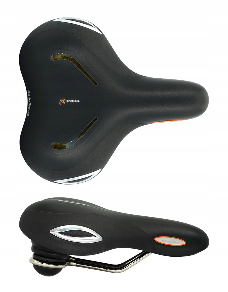 Siodło Selleroyal Lookin Relaxed 90st.STRACCIATELLA żelowe elastomery