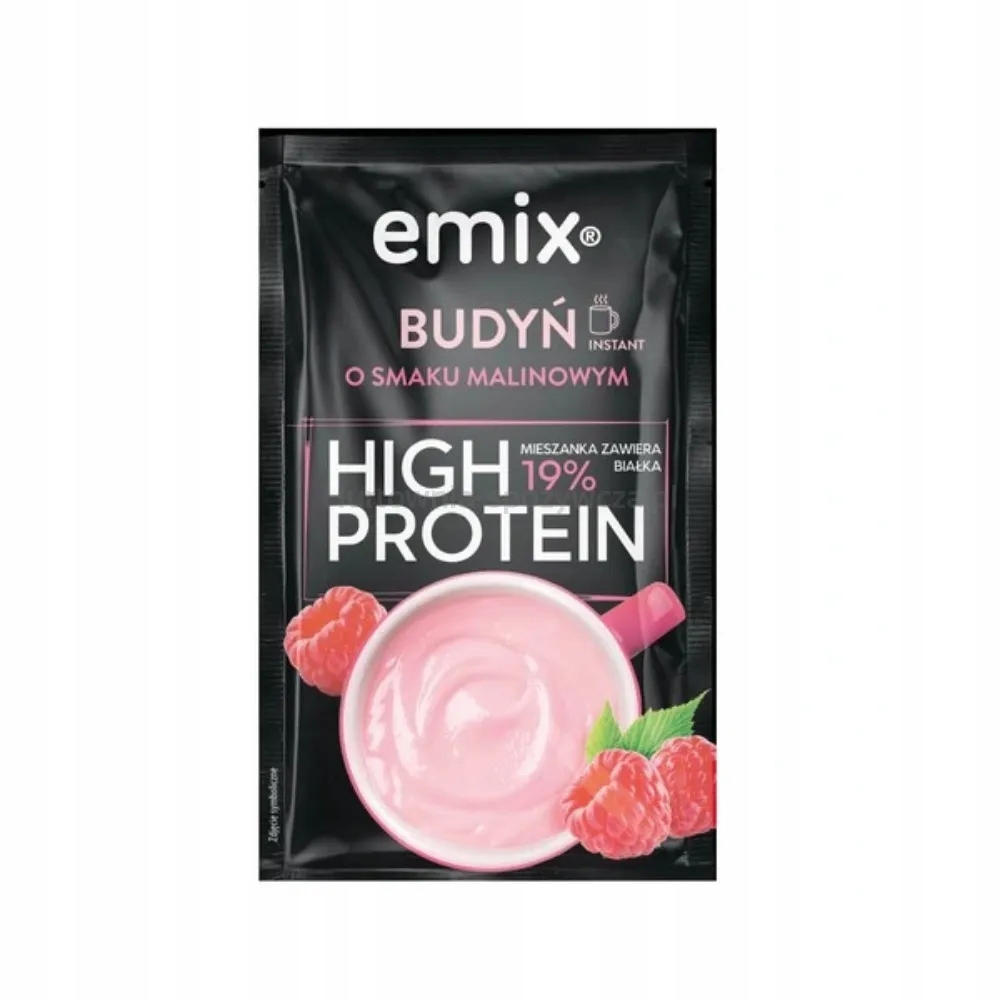 Puding instantní proteinový malinový emix 46 g