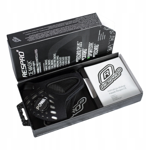 RESPRO CE SPORTSTA MASKA ANTYSMOGOWA SPORTOWA XL Kod producenta CE SPORTSTA black XL